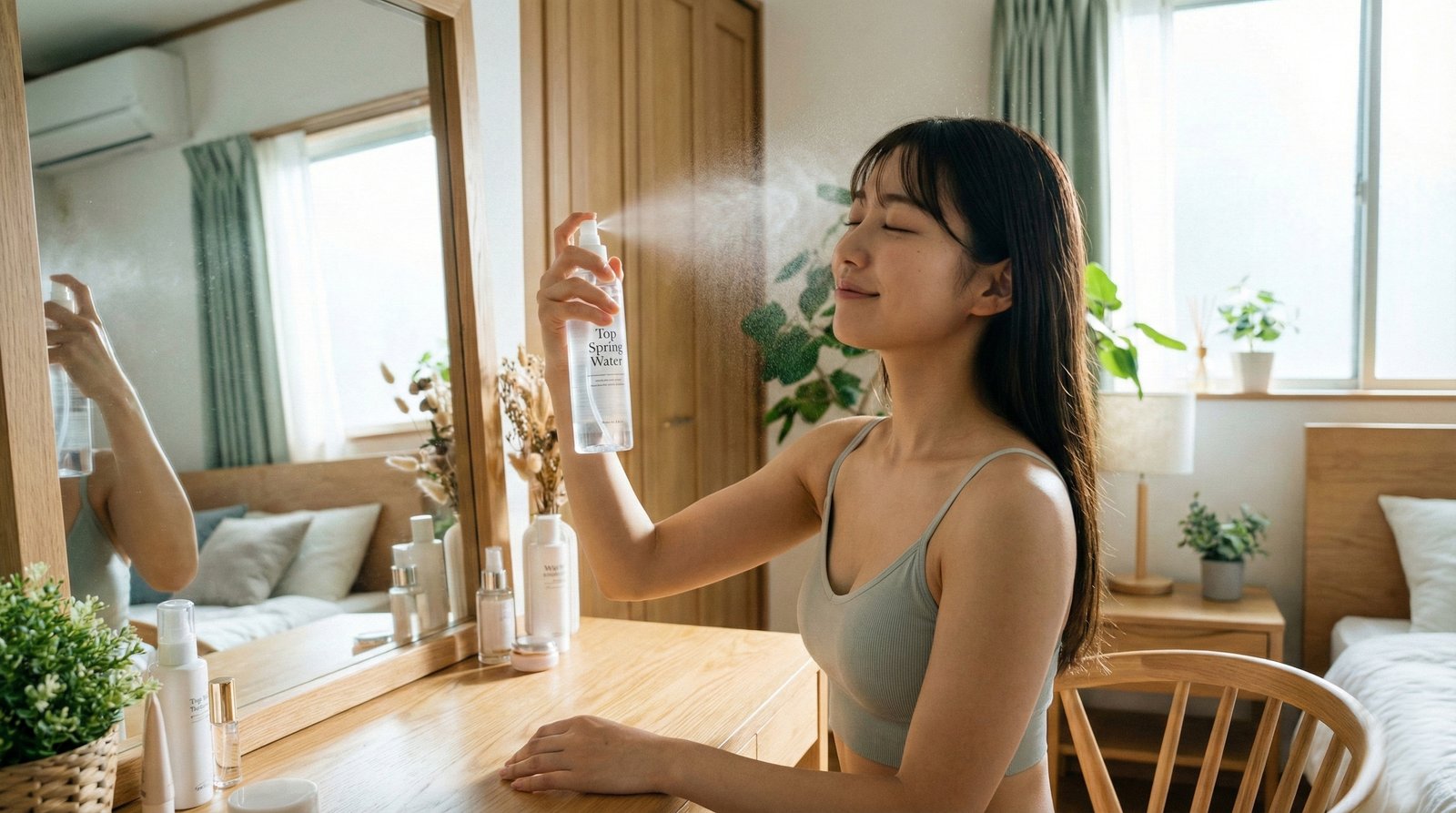 토너보다 순수한 수분